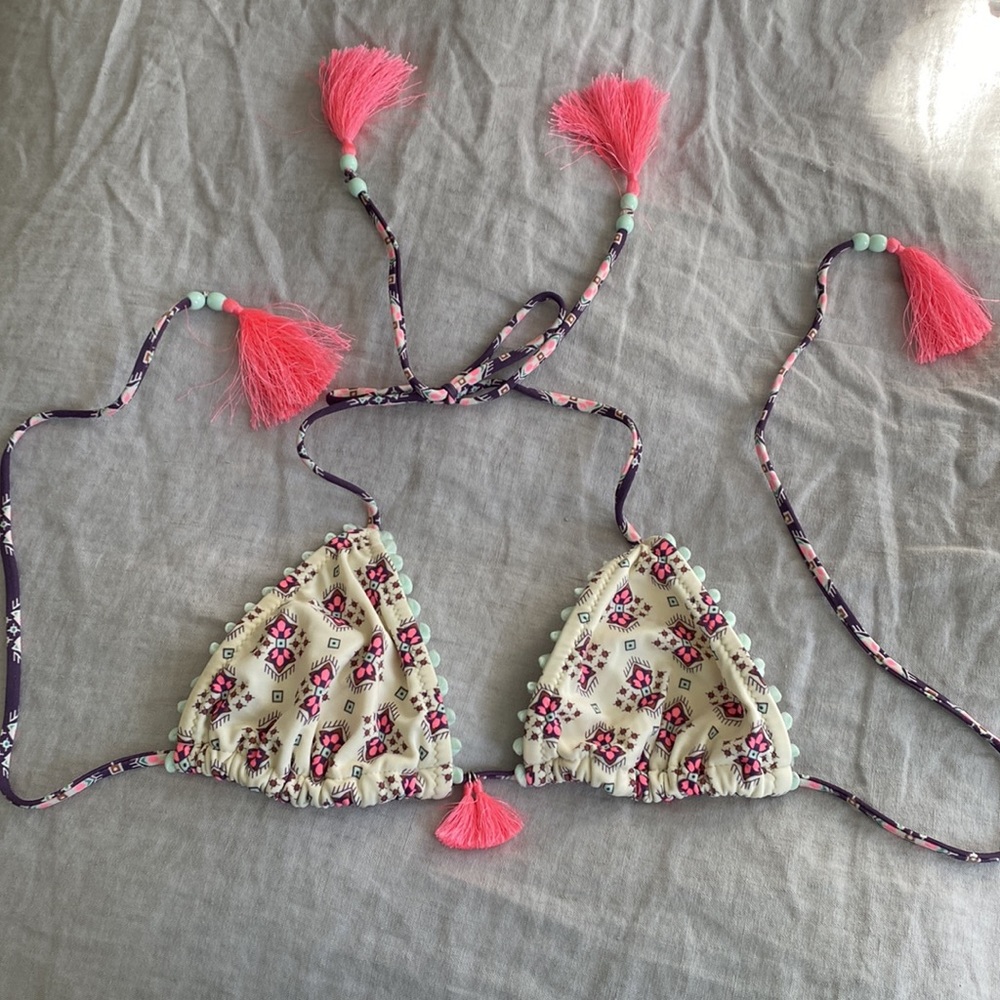 Victoria's Secret Printed Bikini Top
